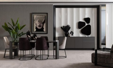 Prag Yemek Odası Takımı