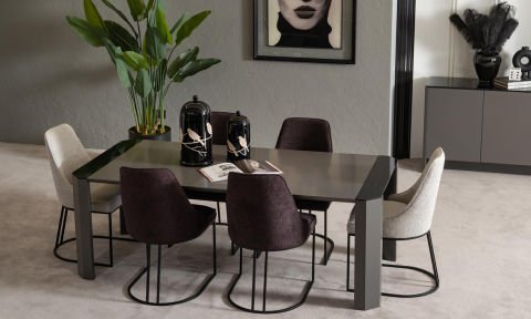 Prag Yemek Odası(Masa ve 6 Sandalye)