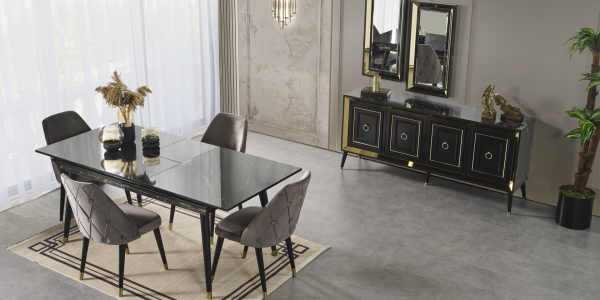 Granit Yemek Odası Takımı