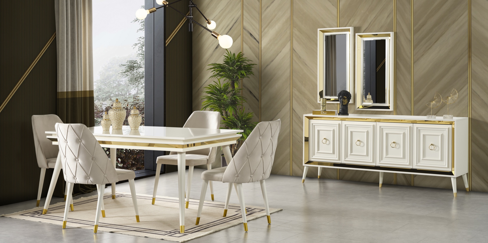 Rosa Yemek Odası Takımı