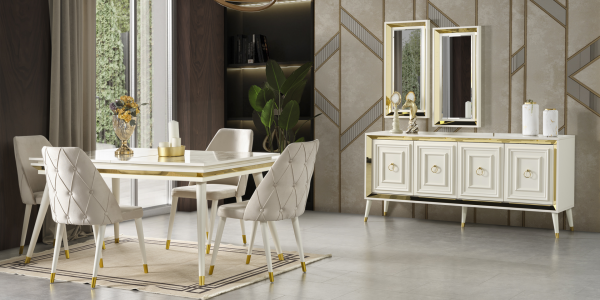 Zambak Yemek Odası Takımı