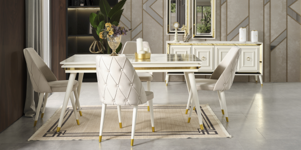 Zambak Yemek Odası Takımı