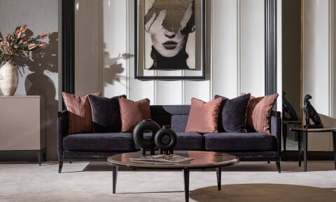 Riyad Modern Koltuk Takımı (4+3+1)