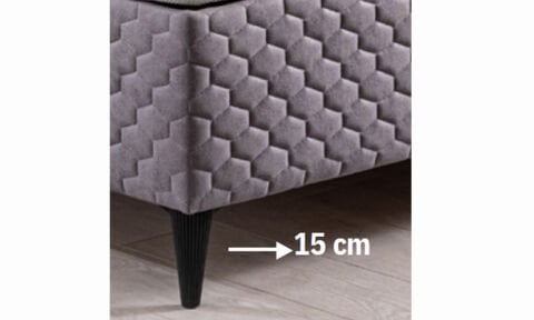 Camelli 100*200 cm Tek Kişilik Başlıklı Baza Seti