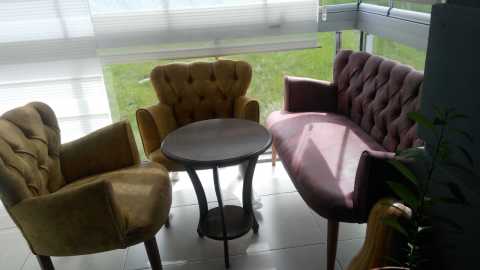 Vega Çay Seti İkili Koltuk, Salon, Balkon Cafe Ofis Koltuğu