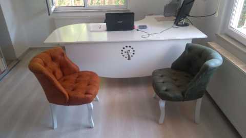 Tual Çay Seti Tekli Koltuk, Berjer (Salon, Balkon, Cafe Ofis)