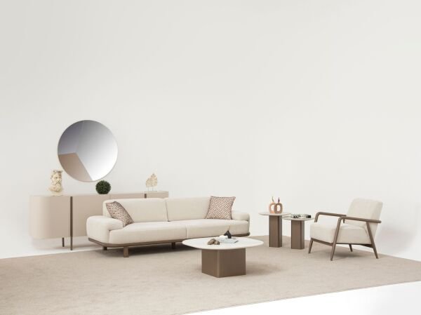 Milanom Koltuk Takımı ( üçlü )