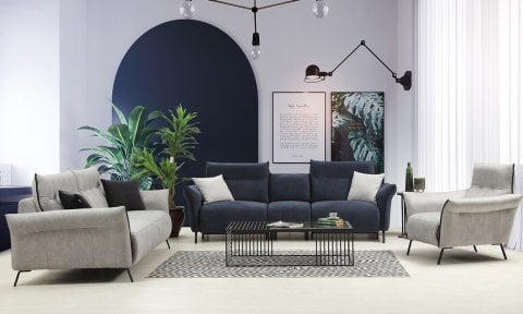 Mozart Modern Koltuk Takımı(3+3+1+1)(Ses Sistemi)