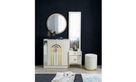 Safir Aytaşı Bazalı Yatak Odası Takımı %100 MDF