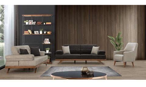 Pandora Modern Koltuk Takımı (3+3+1)