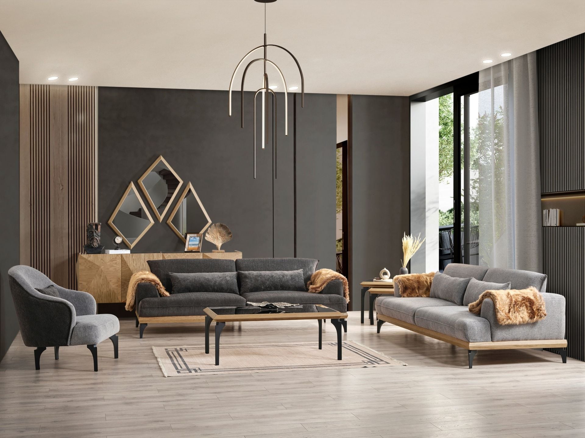 Pramit Koltuk Takımı (3+3+1)