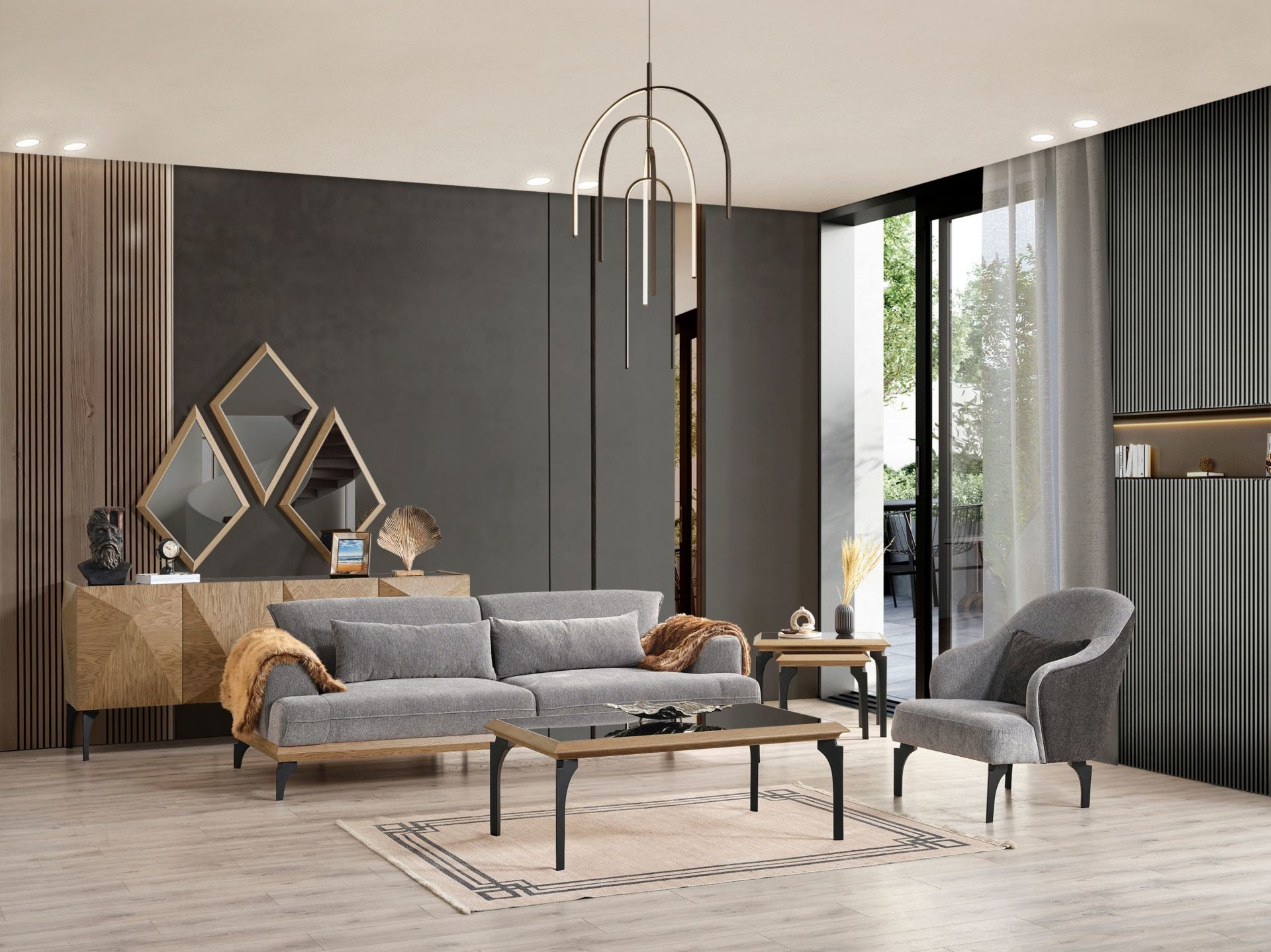 Pramit Koltuk Takımı (3+1)