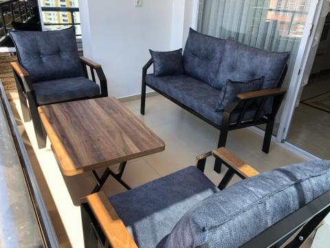 Holiday 2+1+1+Sehpa Bahçe Mobilyası (Salon, Balkon, Cafe Ofis)