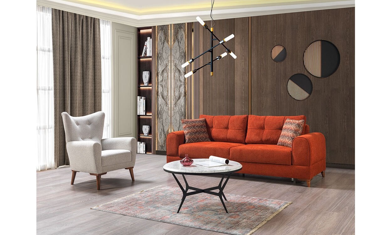 Merve Modern Koltuk Takımı (3+1)