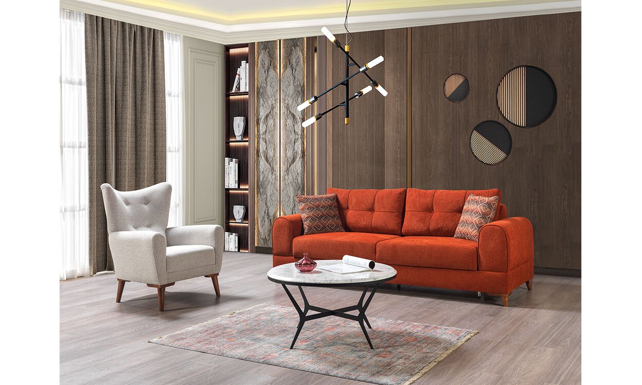 Merve Modern Koltuk Takımı (3+1)