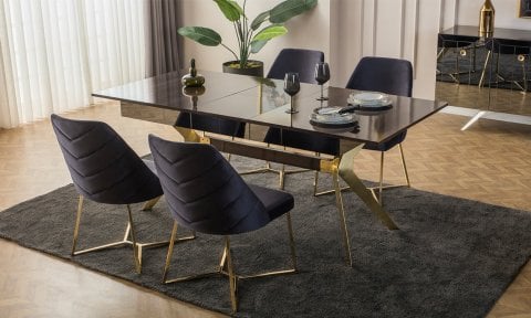 Lexus Yemek Odası Takımı (Ceviz)