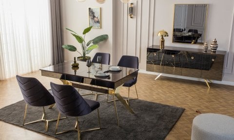 Lexus Yemek Odası Takımı (Ceviz)