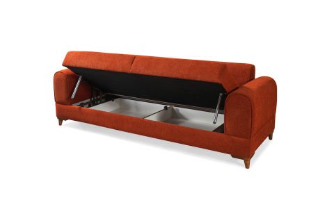 Merve Modern Üçlü Koltuk