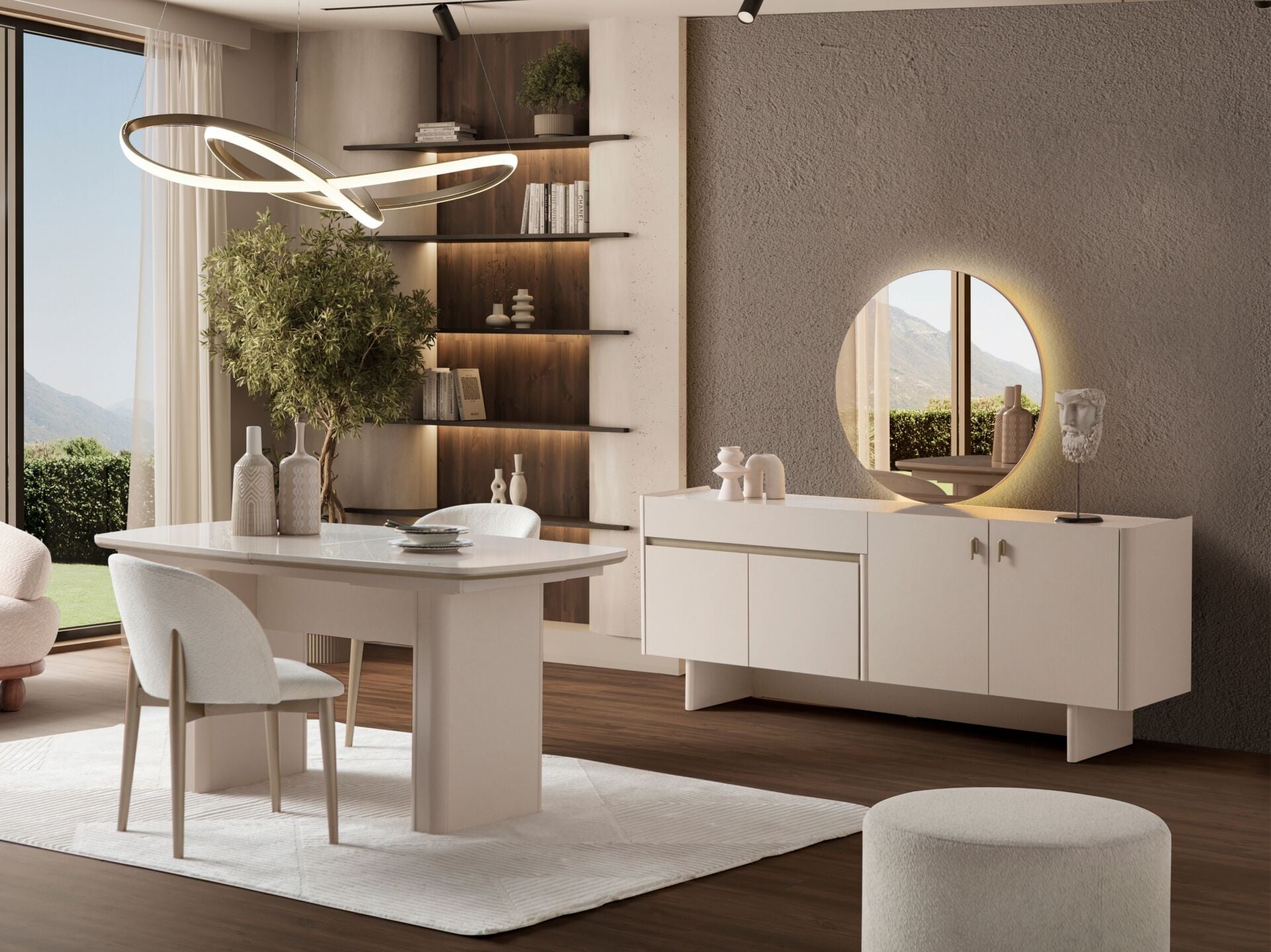 Alaska Yemek Odası Takımı