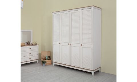 Sedir Genç Odası 4 Kapılı Dolap