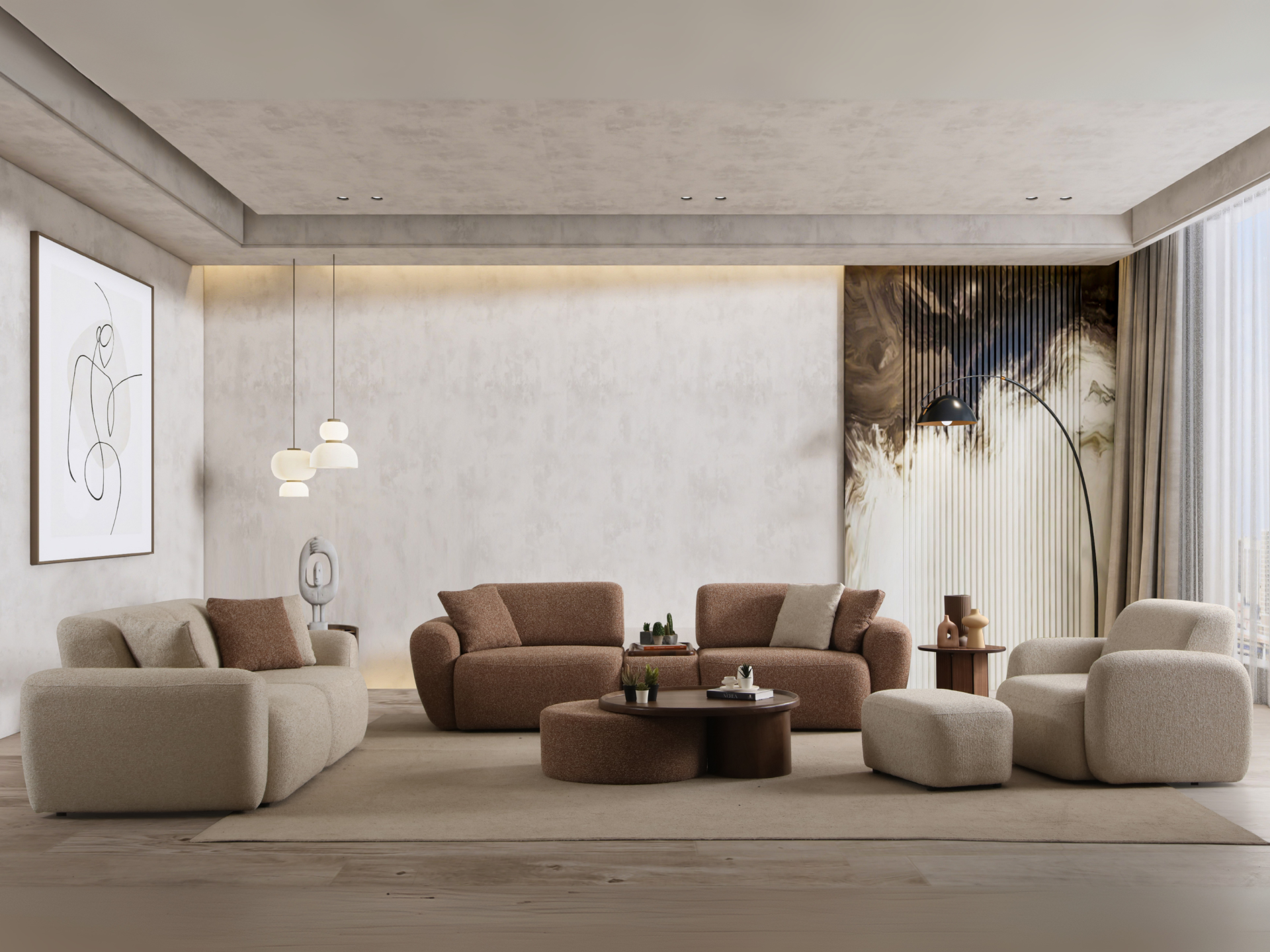 Gacca Koltuk Takımı(4+3+1+1)