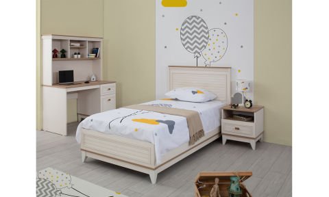 Sedir Genç Odası 120*200 cm Başlıklı Karyola