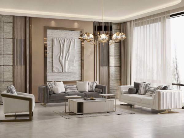 Bella Soft Koltuk Takımı (3+3+1+1)