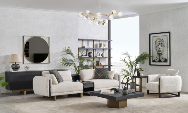 Stella Koltuk Takımı(4+3+1+Sehpa Modülü)