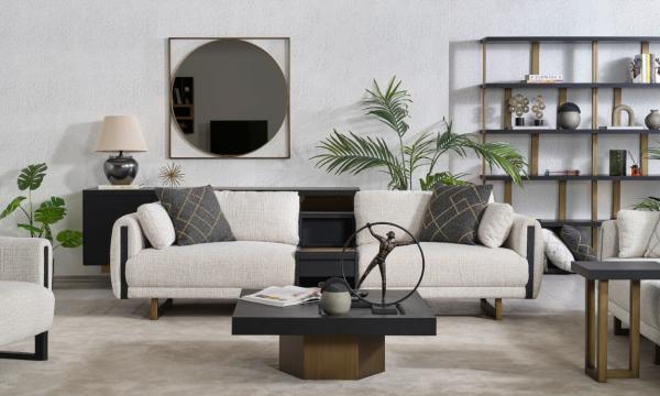 Stella Koltuk Takımı(4+3+1+Sehpa Modülü)