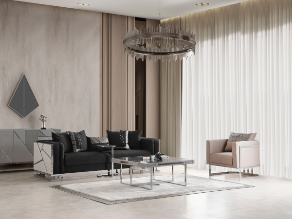 Prag Koltuk Takımı (Üçlü Koltuk - Boyalı)