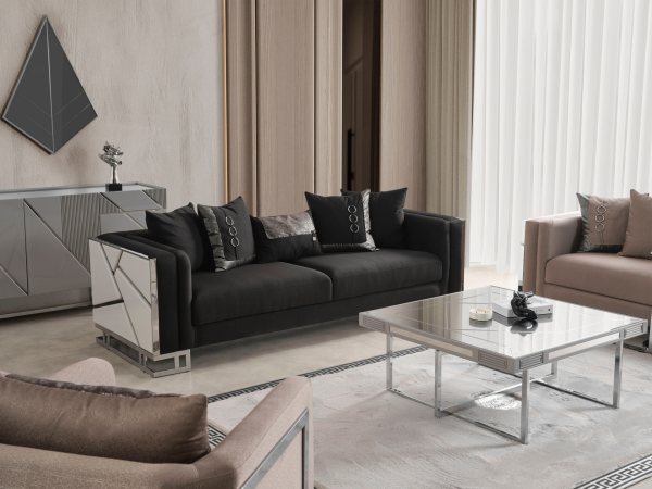 Prag Koltuk Takımı (Üçlü Koltuk - Boyalı)