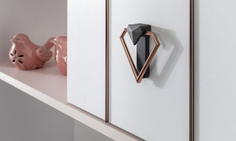 Florya Genç Odası Çalışma Masası(Pembe)