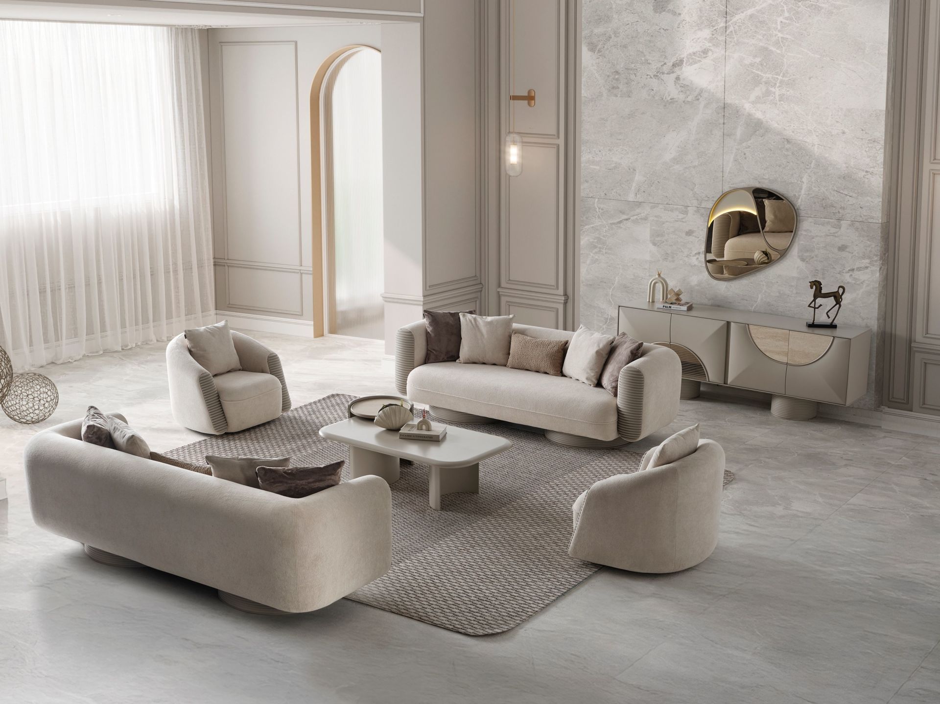 Elegance Koltuk Takımı ( 3+1 )