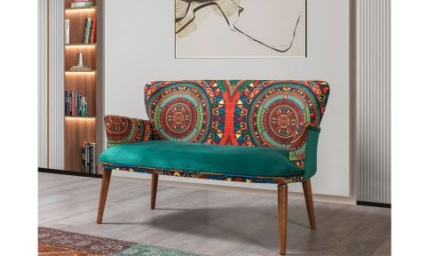 Hermes Çay Seti İkili Koltuk (Balkon, Salon, Cafe, Ofis)