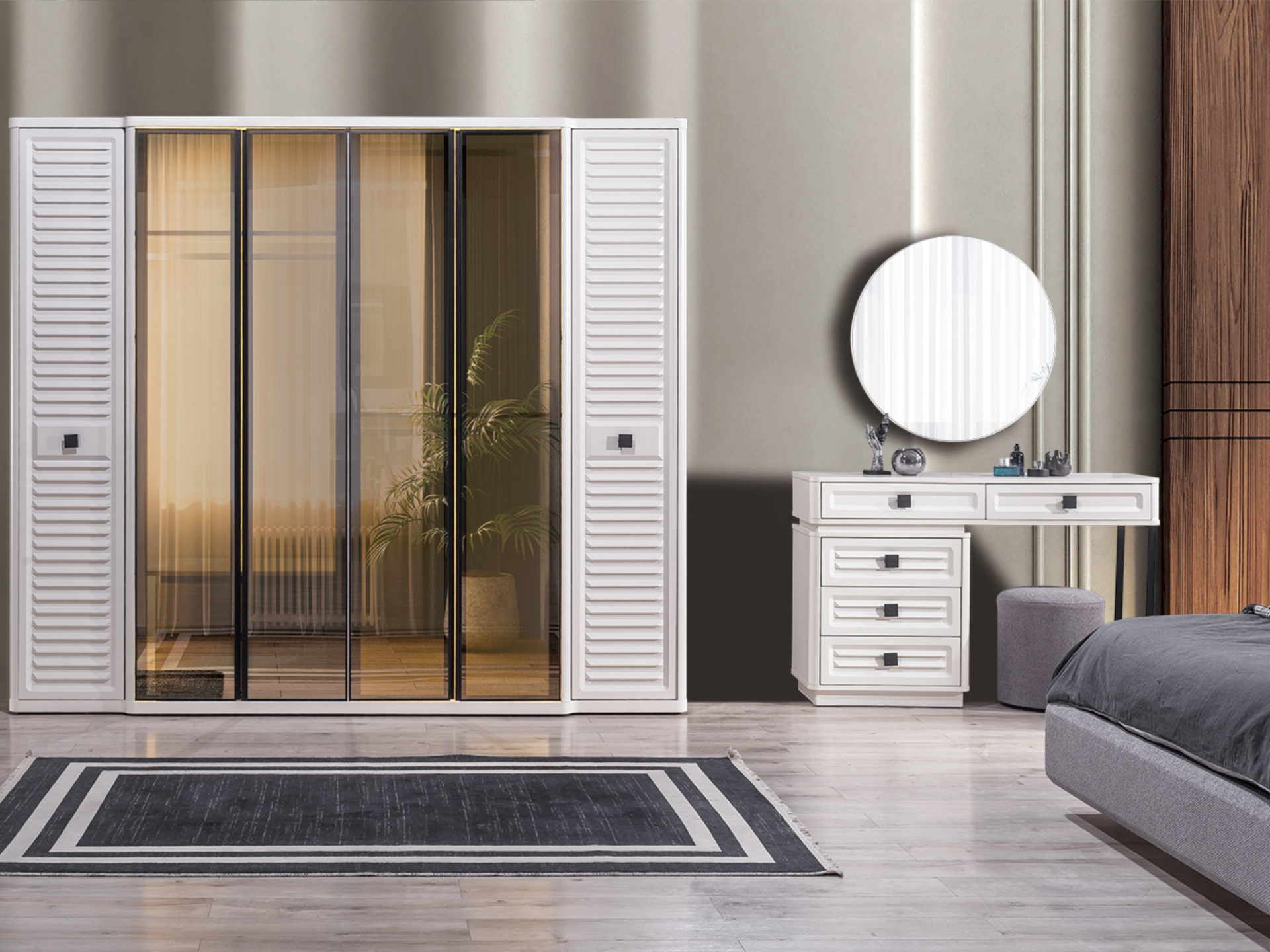 Dior Yatak Odası (Dolap)
