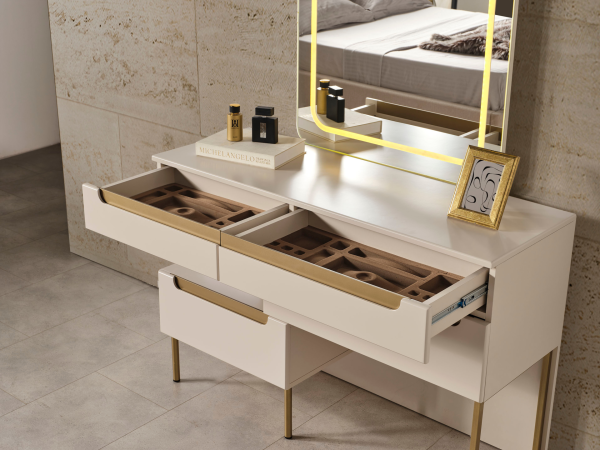 Zara Gold Yatak Odası(Şifonyer)