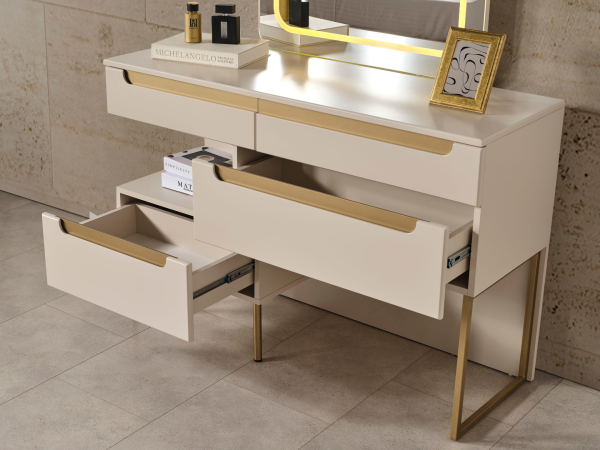 Zara Gold Yatak Odası(Şifonyer)