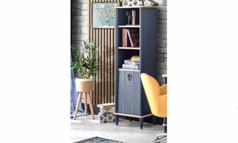 Florya Genç Odası Kitaplık(Mavi)