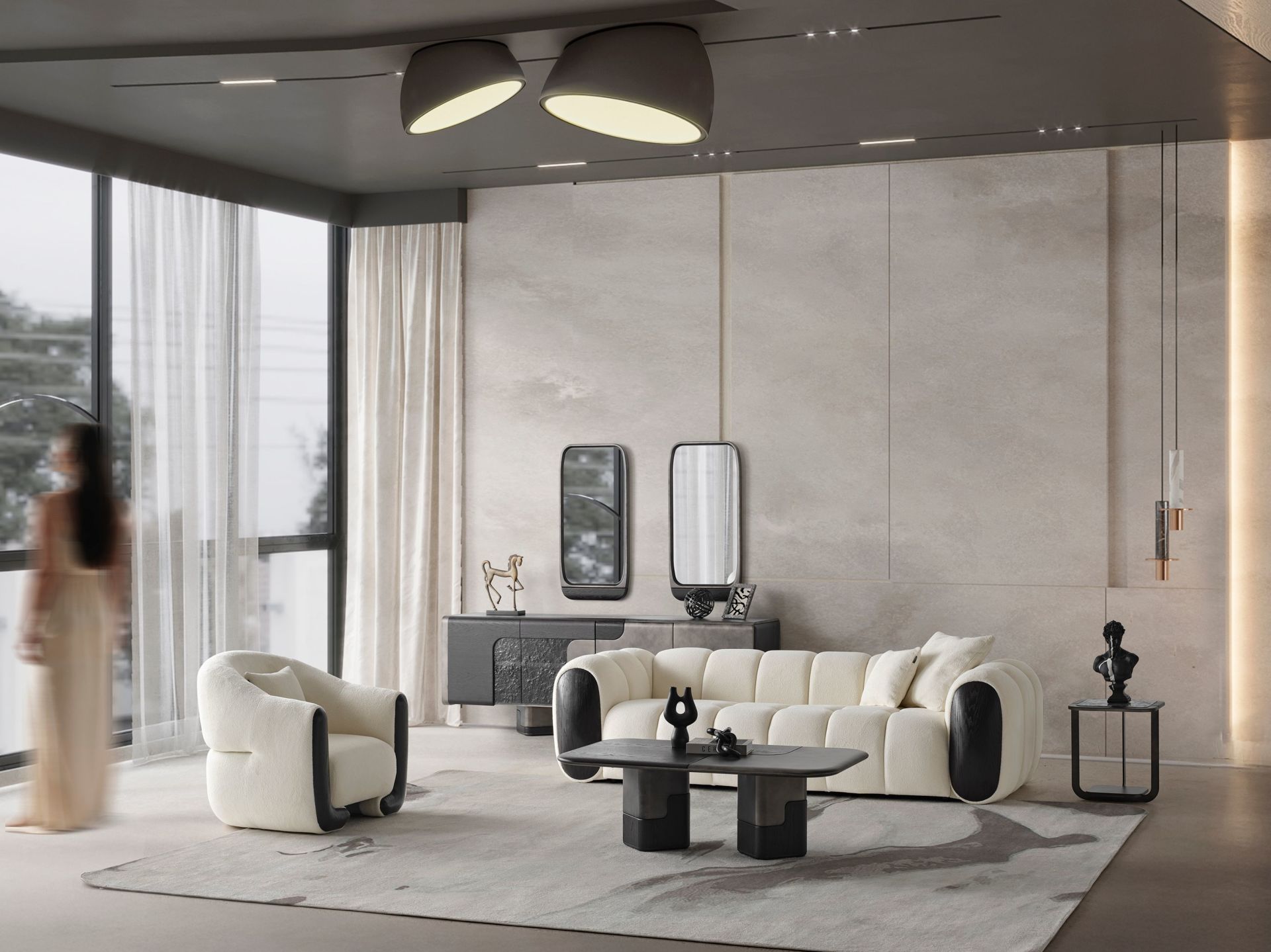 Zümrüte Koltuk Takımı ( 3+1 )