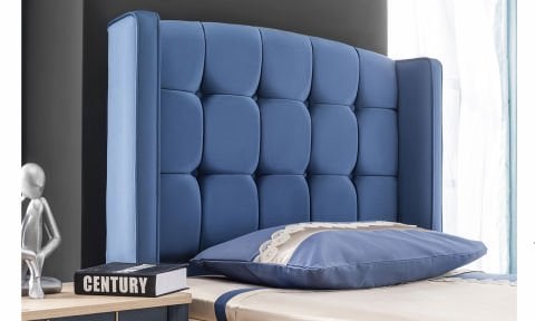 Florya Genç Odası 100*200 Başlıklı Karyola(Mavi)