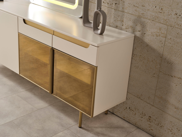 Zara Gold Yemek Odası(Konsol)