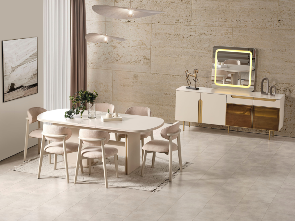 Zara Gold Yemek Odası(Konsol)