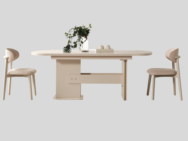 Zara Gold Yemek Odası(Masa ve 6 Sandalye)