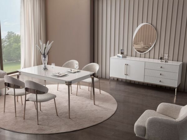 Bronz Yemek Odası ( konsol )