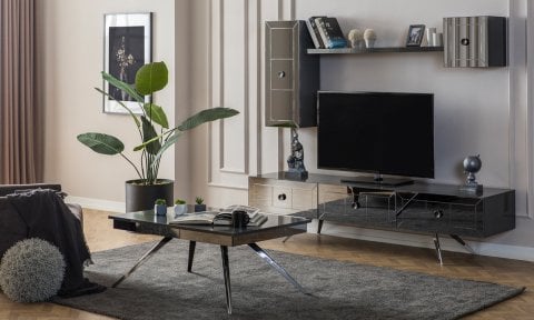 Lexus Tv Ünitesi (Gri-Antrasit)