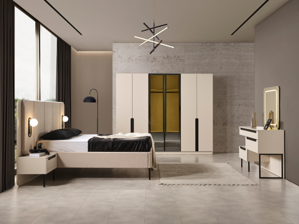 Zara Siyah Yatak Odası(Dolap)