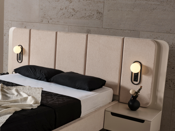 Zara Siyah Yatak Odası(Bazalı Karyola)