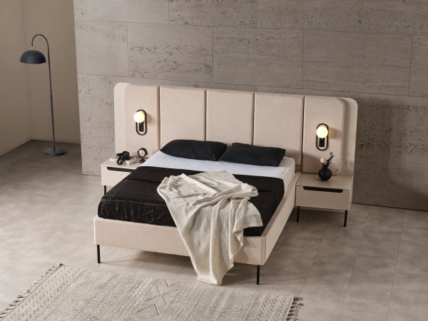 Zara Siyah Yatak Odası(Bazalı Karyola)