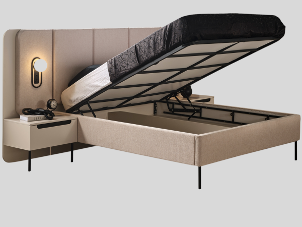 Zara Siyah Yatak Odası(Bazalı Karyola)