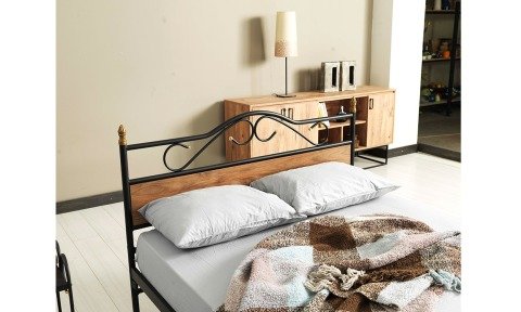 Beliz Ferforje Metal Çift Kişilik Karyola 160*200 cm